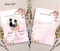Editable Wedding Invitation Card Template | Canva | D1