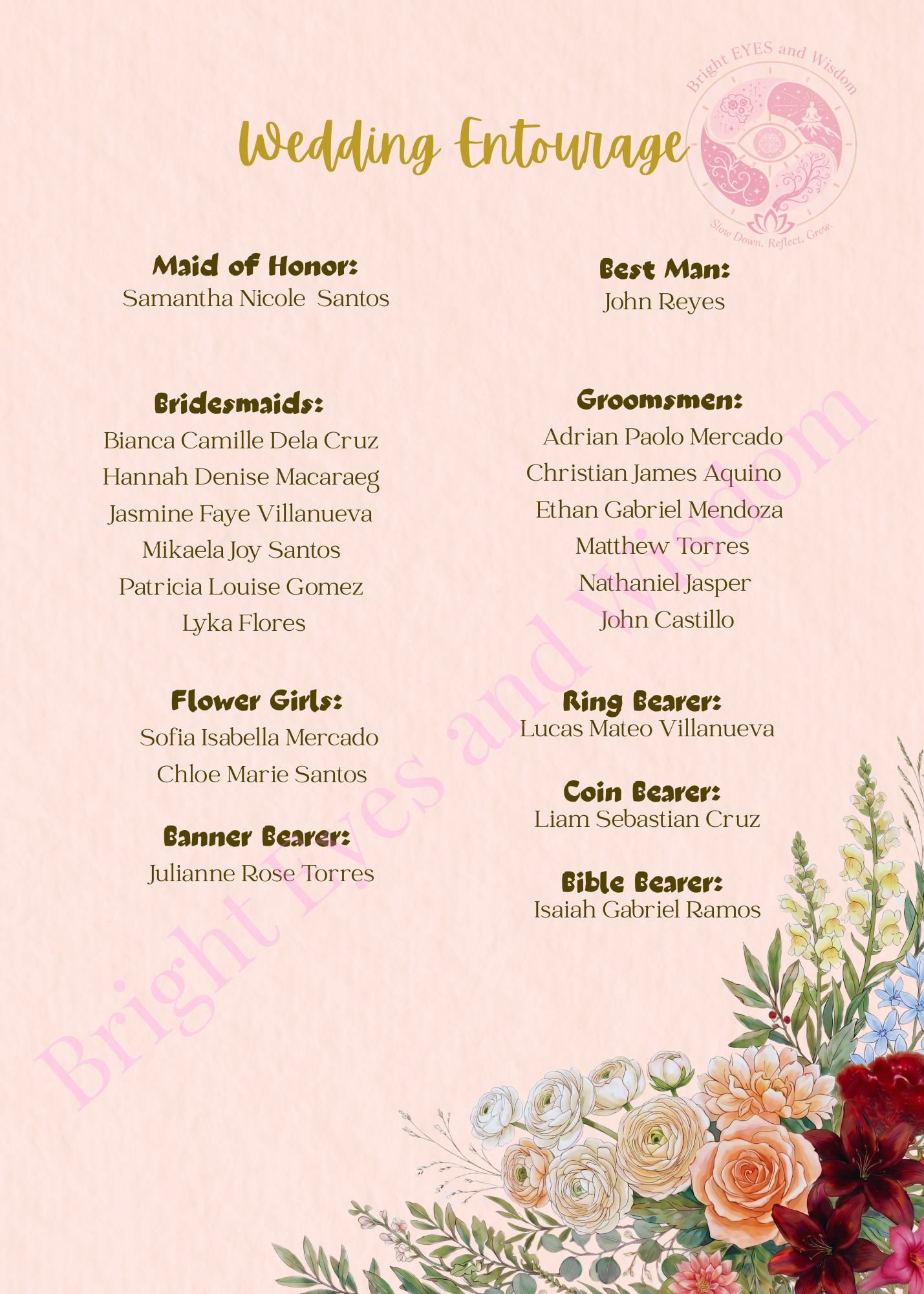 Editable Wedding Invitation Card Template | Canva|D14