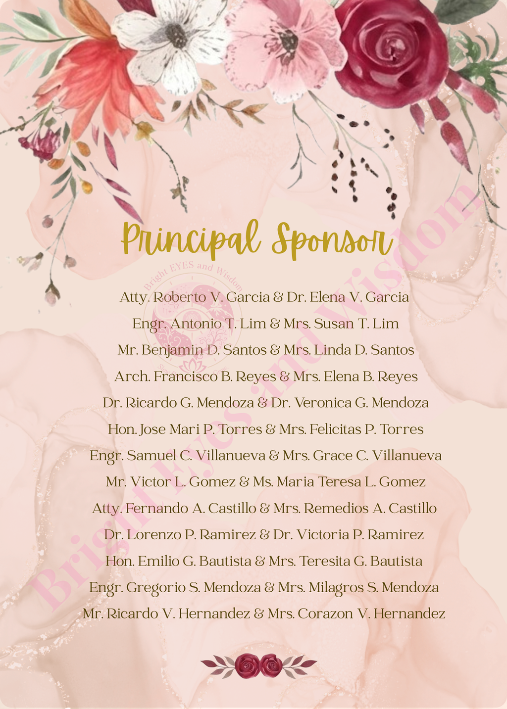 Editable Wedding Invitation Card Template | Canva| D15