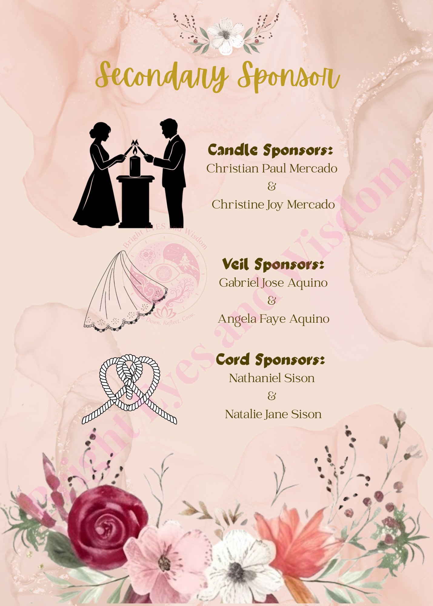 Editable Wedding Invitation Card Template | Canva| D15